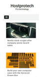 Mobile Screenshot of hostprotech.com